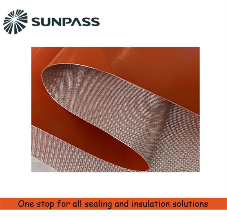 Semi Raw And Semi Cooked Silicone Extruded Fabric